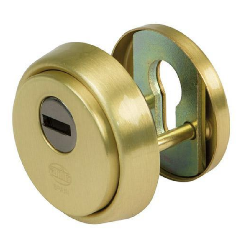 AMIG Szyld antywłamaniowy 31-65 mosiądz